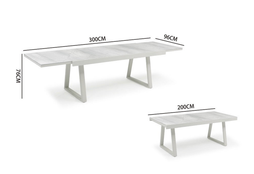 Belmont Lounge, Extension Dining Table