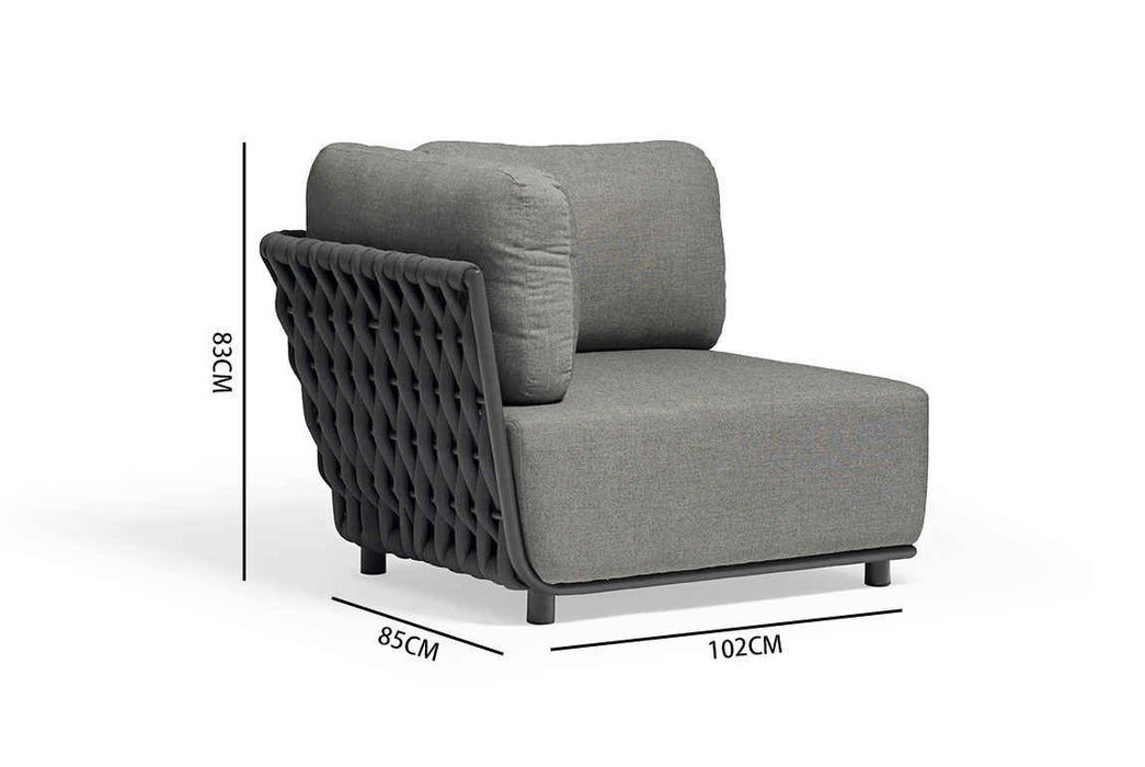 Hug right hand chair