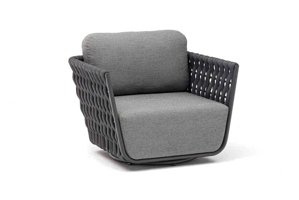 Hug Armchair swiveling