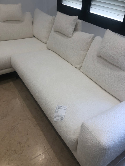 Sofa Corner Minerva, white