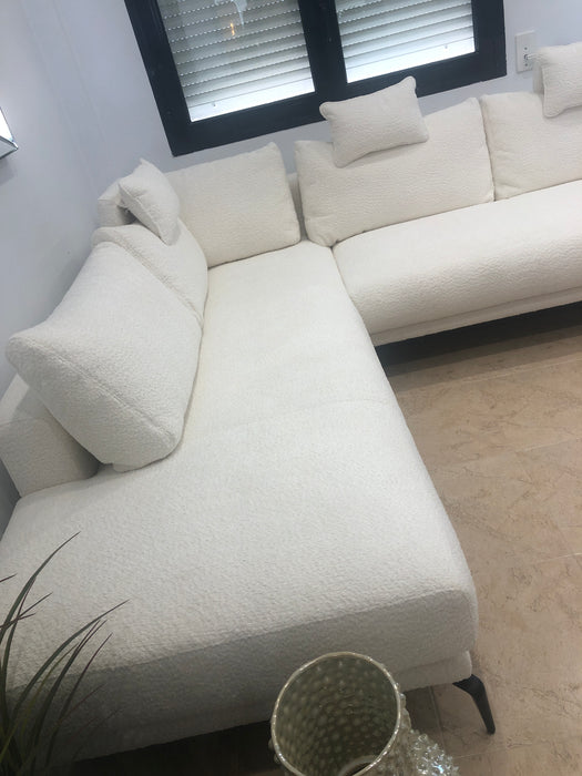 Sofa Corner Minerva, white