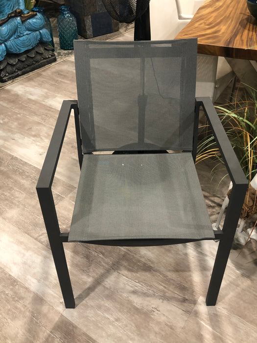 Spencer stacking chair ALU armrest
