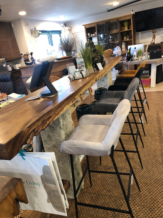 Bar Table -Suarwood/Sandstone