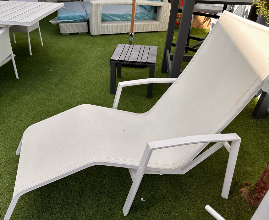 Cannes Lounger 2 Positions - ALU Armrest