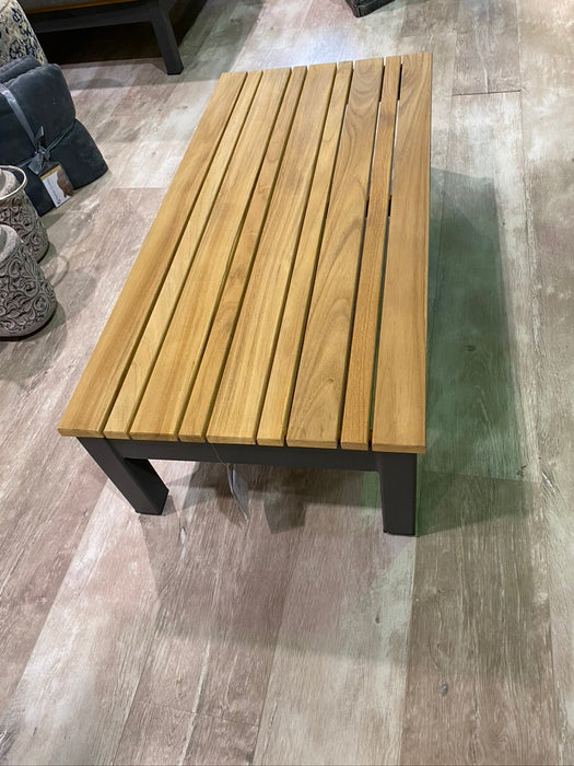 Teak Line Side Table