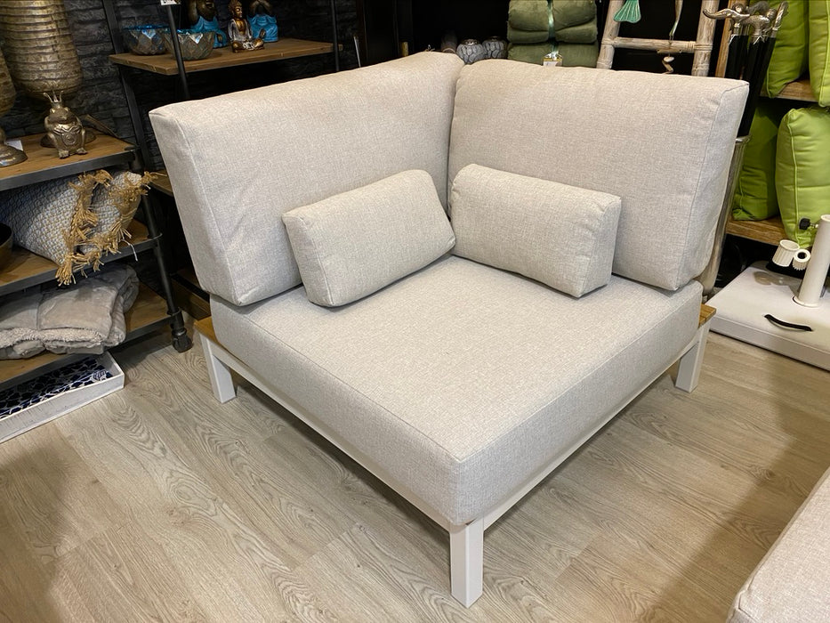 Teak Line Corner Module Cushions