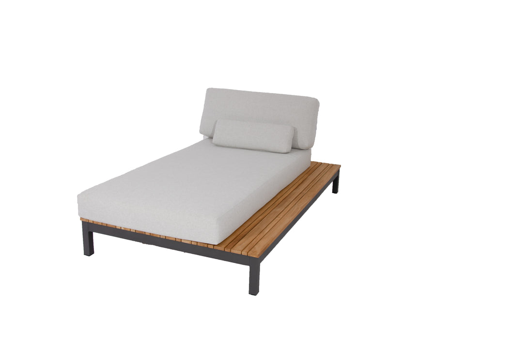 Teak Line Lounger Frame