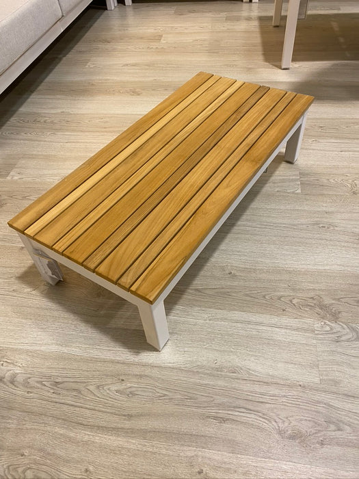 Teak Line Side Table